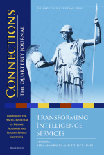 Connections vol. 20, no.1, Winter 2021 Transforming Intelligence (cover)